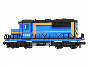 Train Lego Locomotive 80052 3D Модель