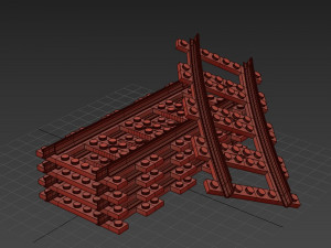 Lego Construction Model 3D