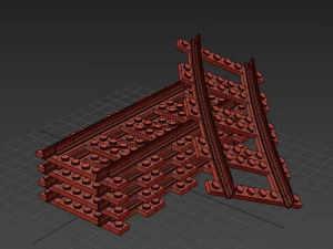 Lego Construction 3D Model