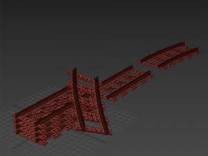 Lego Construction Model 3D