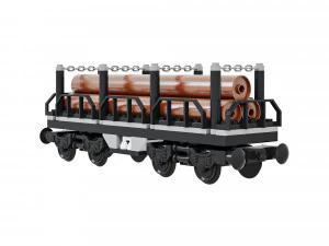 Train Cargo Tree Lego 3D Model