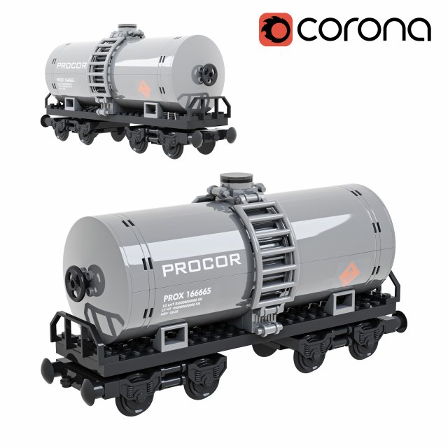 Lego train tanker car best sale