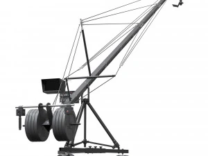 Cinema Crane Camera 3D Model