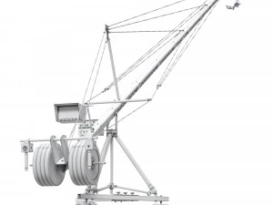 Cinema Crane Camera 3D Model
