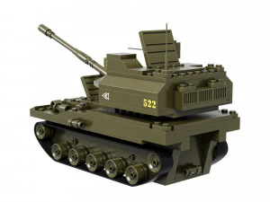 Lego Tanque 522 Modelo 3D