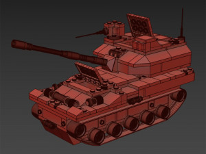 Lego Tank 522 Modelo 3D