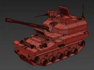Lego Tanque 522 Modelo 3D