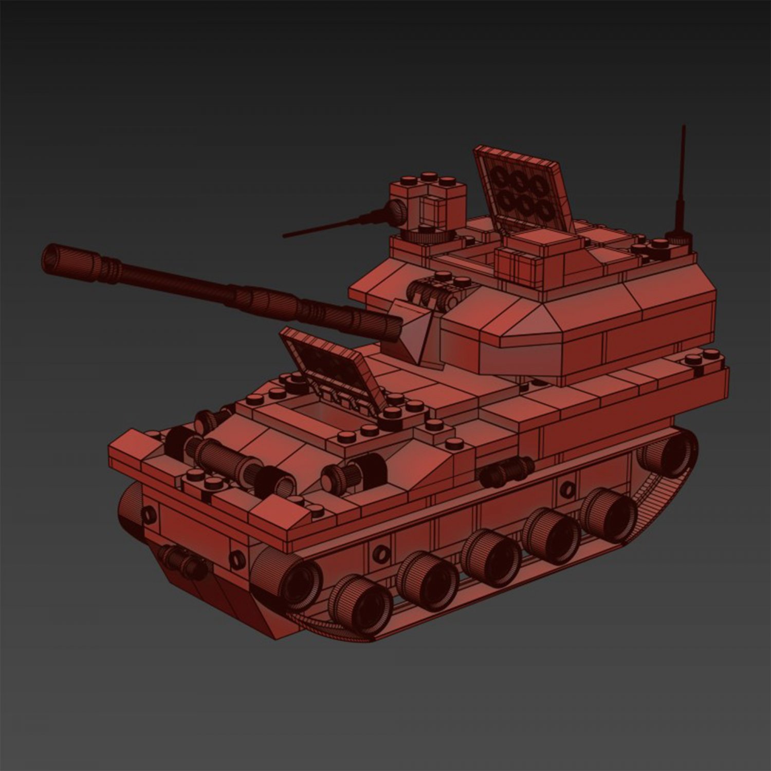 Lego 2025 modern tank