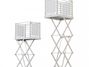 Hydraulic lift 3D 모델