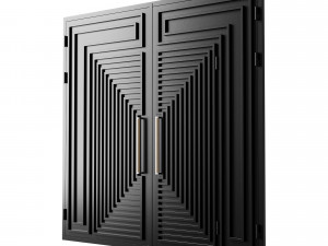 Gate black loft Modelo 3D