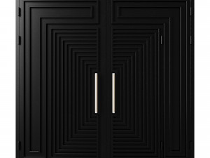 Gate black loft Modelo 3D