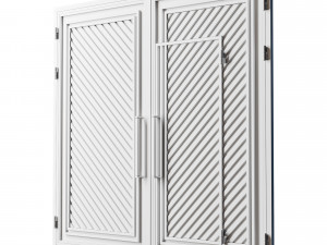 Gate black loft premium 01 3D Model