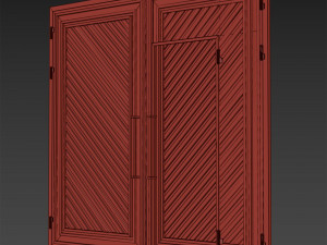 Gate black loft premium 01 3D Model