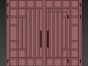 Gate black hi tech Modelo 3D