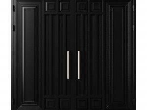 Gate black loft 01 3D Model