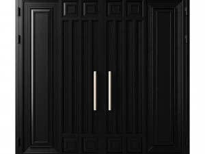 Gate black loft 01 3D Model