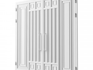 Gate black loft 01 3D Model