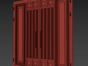 Gate black loft 01 3D Model