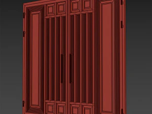 Gate black loft 01 3D Model