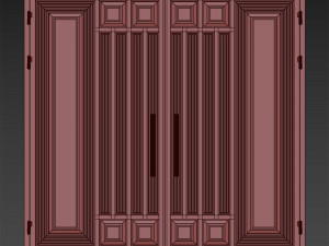 Gate black loft 01 3D Model