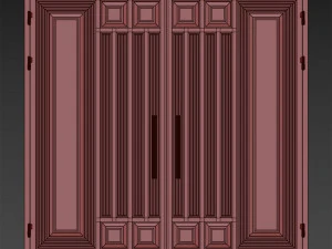 Gate black loft 01 3D Model