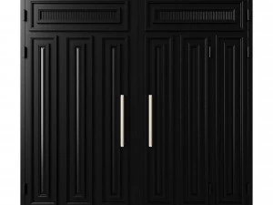 Gate black loft 02 3D Model