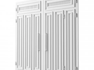 Gate black loft 02 3D Model