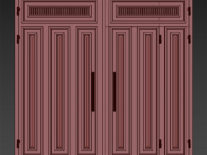 Gate black loft 02 3D Model