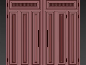 Gate black loft 02 3D Model