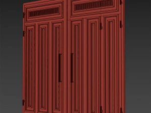 Gate black loft 02 3D Model