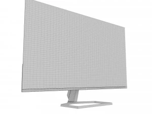 Monitor Hp M27f 3D Model