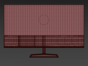 Monitor Hp M27f 3D Модель