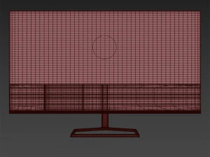 Monitor Hp M27f 3D Model