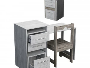 Ottima scrivania per computer Modello 3D