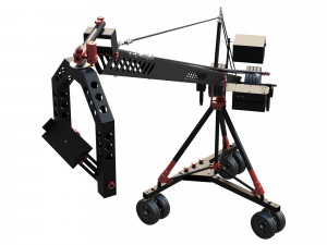 Crane camera red Modello 3D