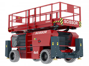 Scissor lift DS0000RT 3D Model