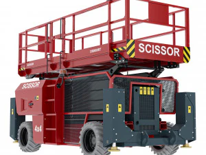 Scissor lift DS0000RT 3D Model