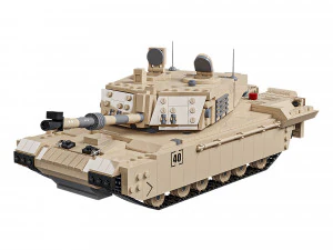 Challenger 2 Lego Tank 3D Model