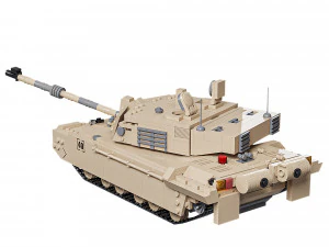 Challenger 2 Lego Tank 3D Model