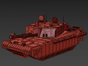 Challenger 2 Lego Tank 3Dモデル