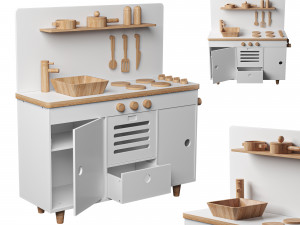 The Play Kitchen 3D मॉडल