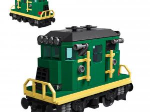 Train Mini Estintore Diesel-Elettrico Classe E Modello 3D
