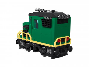 Train Mini Diesel-Electric Extinguisher Class D Modelo 3D
