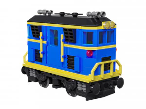 Train Mini Diesel-Electric Extinguisher Class C 3D Model