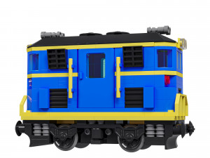 Train Mini Diesel-Electric Extinguisher Class C Modèle 3D
