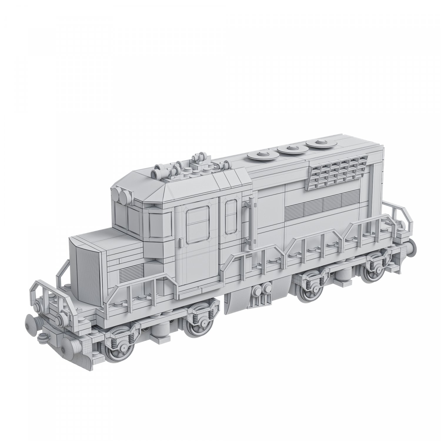 Tren lego blanco 2025