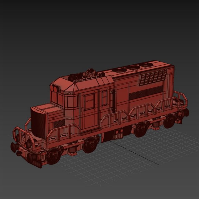 Train Lego Container 3D Model in Train 3DExport