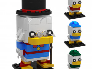 Personnage LEGO truqué modèle 3D $15 - .fbx .obj .max - Free3D
