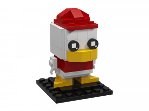 Lego Scrooge McDuck Huey Dewey Louie Modello 3D