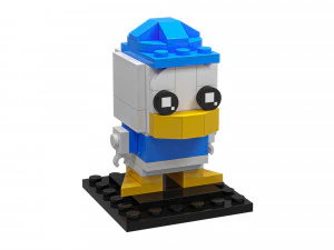 Lego Scrooge McDuck Huey Dewey Louie 3D Model